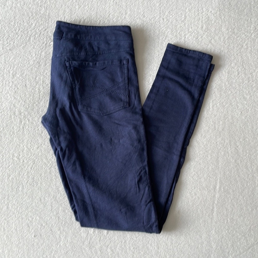 Navy Stretch Pants